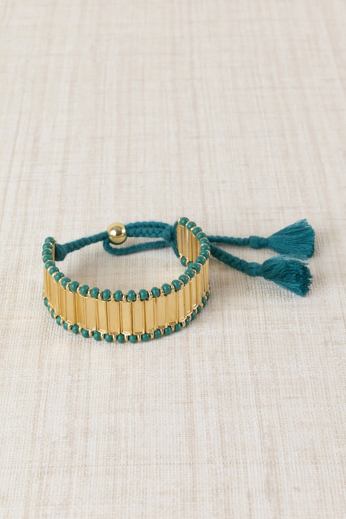 PULSERA ABANICO METALIZADO