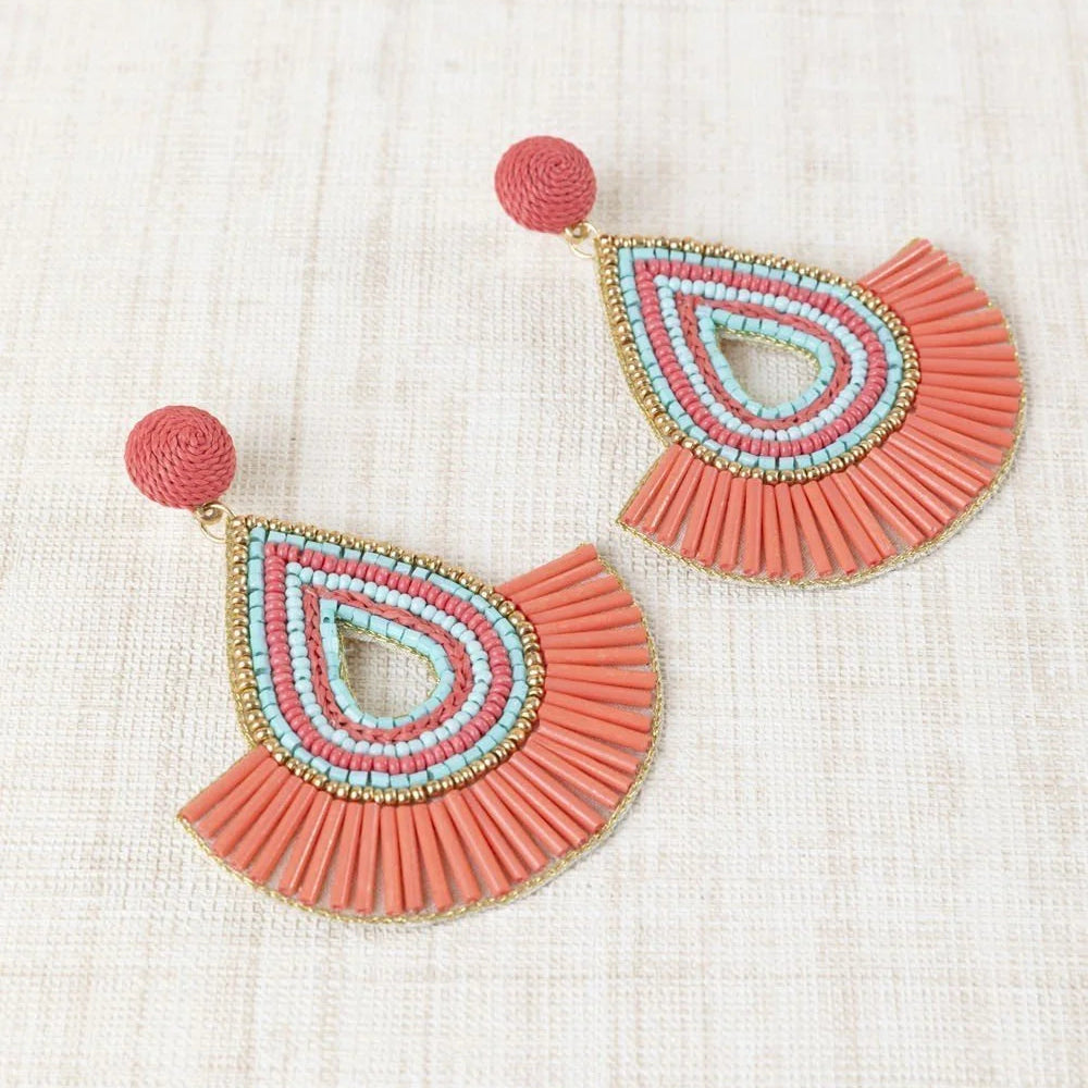 PENDIENTES ABANICO