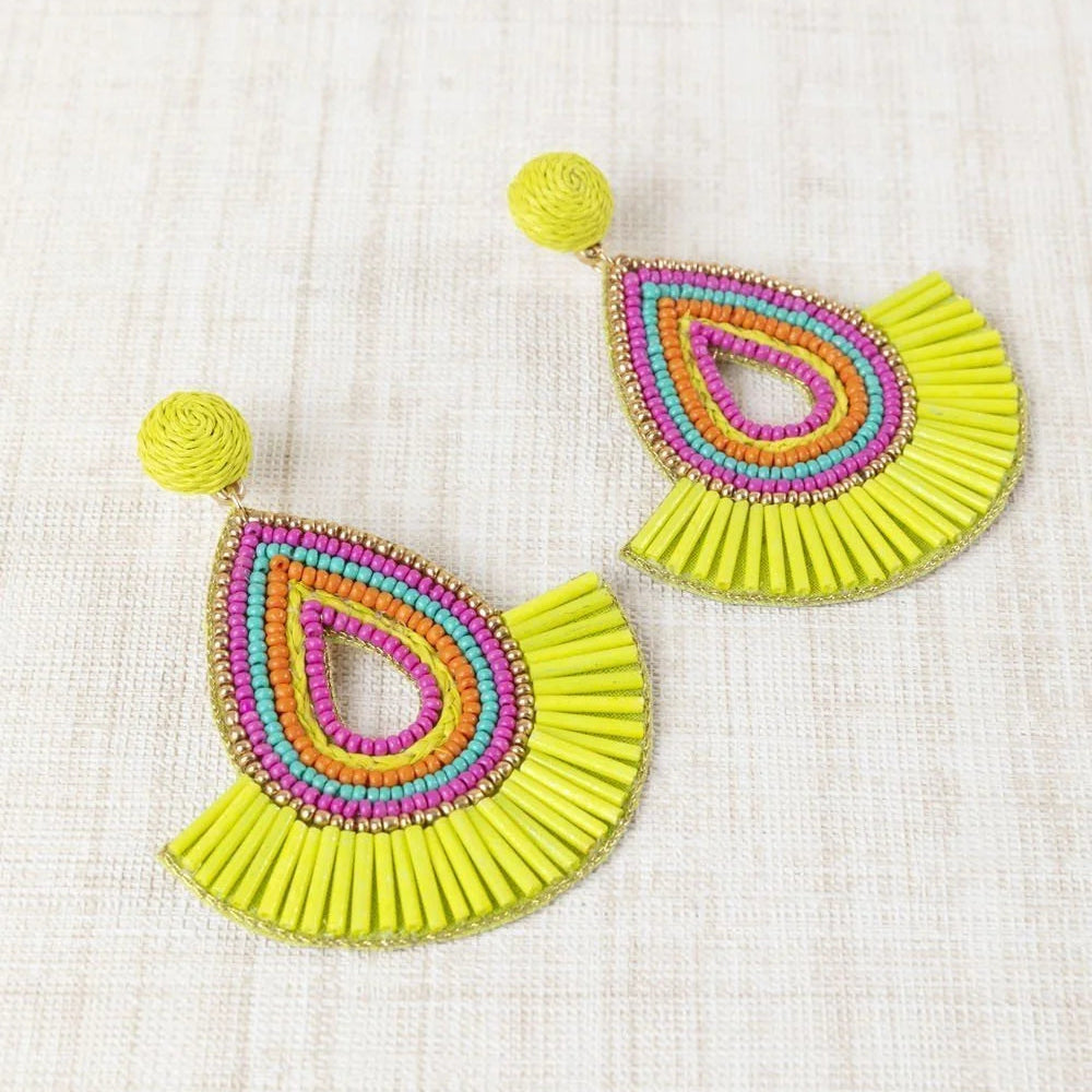 PENDIENTES ABANICO