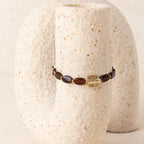 PULSERA FINA DE RESINA Y LATÓN