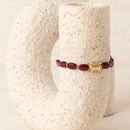 PULSERA FINA DE RESINA Y LATÓN