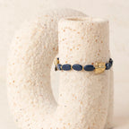 PULSERA FINA DE RESINA Y LATÓN