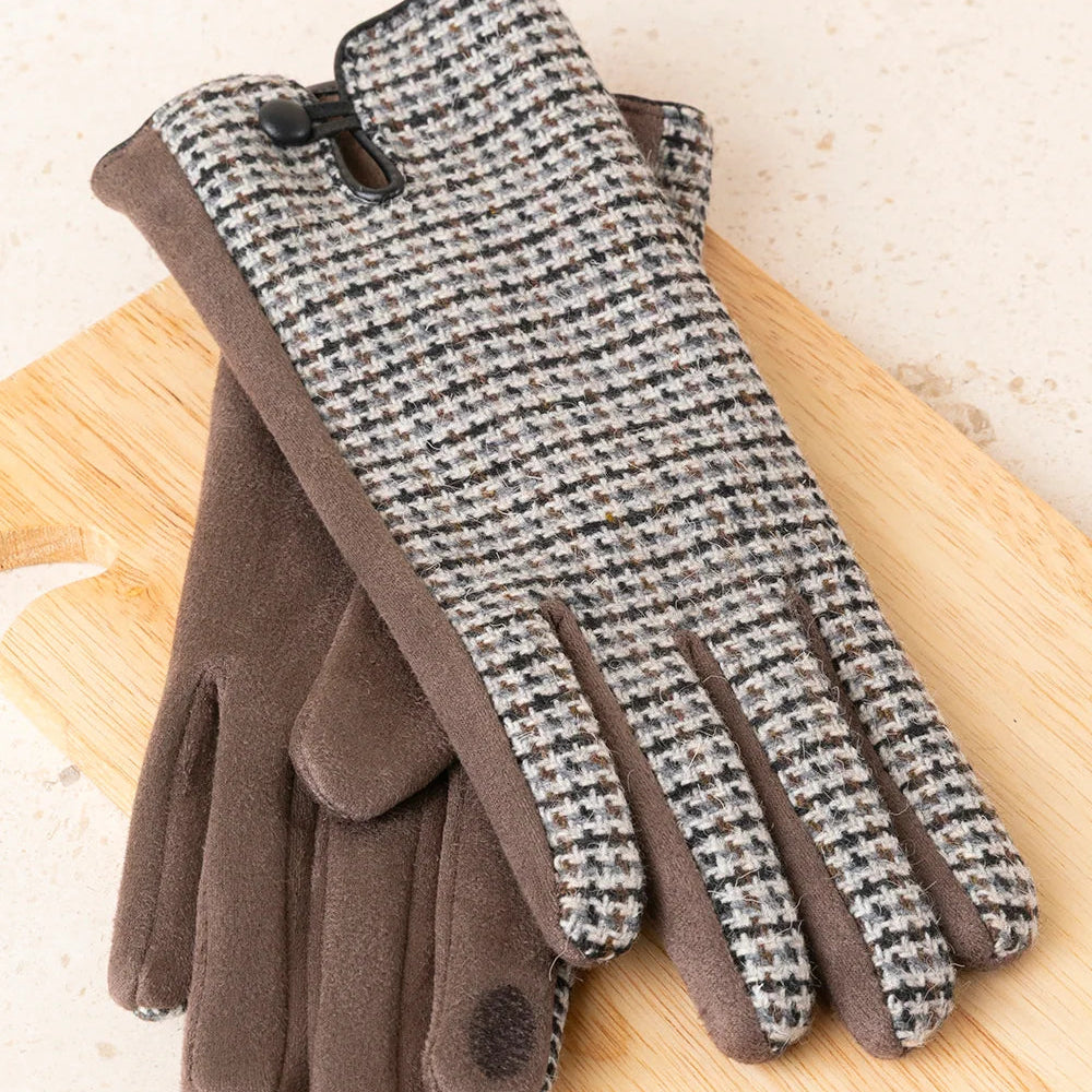 GUANTES TWEED Y ANTE