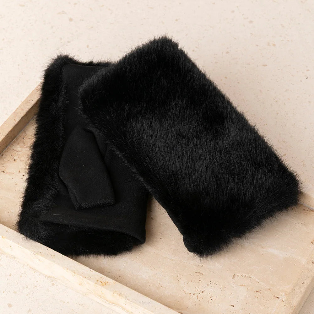 GUANTES MITONES PELO