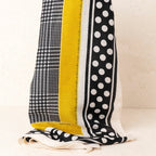FULAR ESTAMPADO PATA DE GALLO