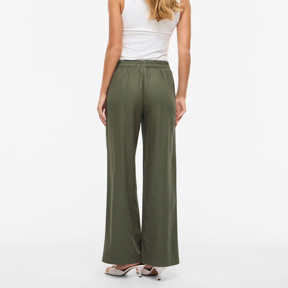 PANTALÓN DE CINTURA ALTA Y PIERNA ANCHA VIJOLANDA