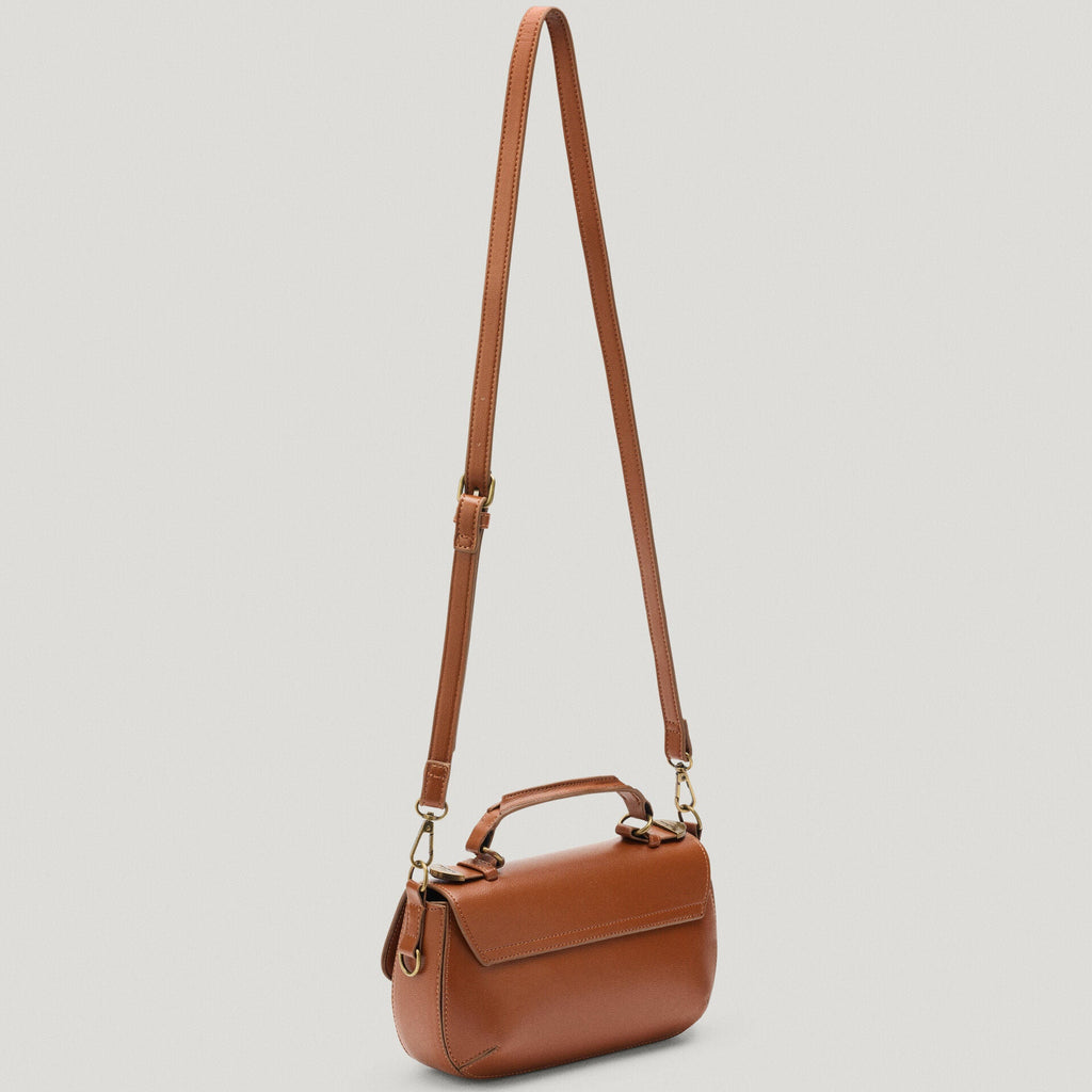 BOLSO BANDOLERA CON SOLAPA IDOIA HEXIA