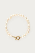 PULSERA PERLAS CON CIERRE CIRCULAR