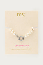 PULSERA PERLAS CON CIERRE CIRCULAR