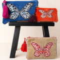 BOLSITA BORDADA MARIPOSA