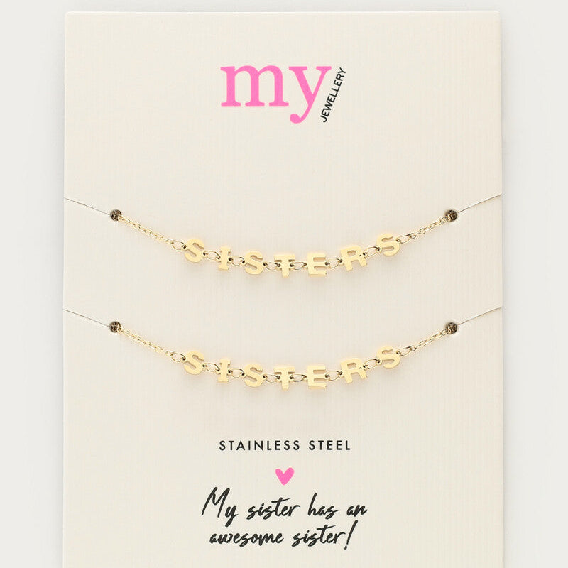 CONJUNTO DE PULSERAS SISTERS